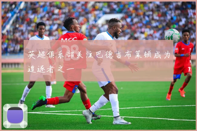 英超俱乐部关注巴德吉布莱顿成为追逐者之一